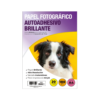papel fotográfico inkjet - a4 autoadhesivo brillante 180 gr 20 hojas