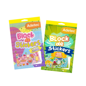 block de stickers diseño surtido
