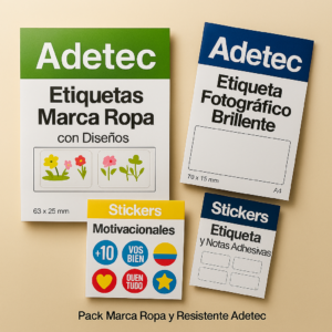 Pack Marca Ropa & Resistente Adetec
