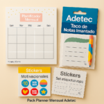 Pack Planner Mensual Funcional Adetec