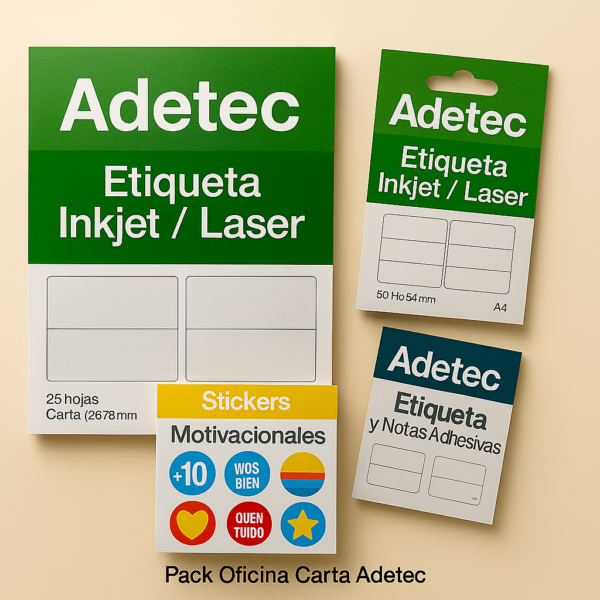 Pack Oficina Carta Adetec