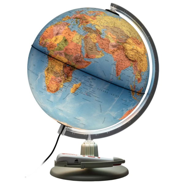 Globo terráqueo con luz modelo parlamondo - 30 cm