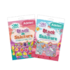Block de stickers figuras infantiles kawaii